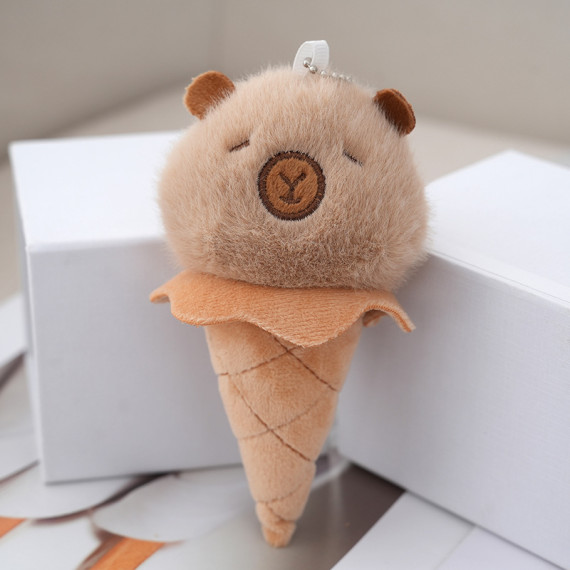 Игрушка-брелок Капибара Ice Cream