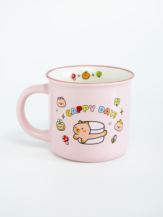 Кружка керамическая "Cappy day!"