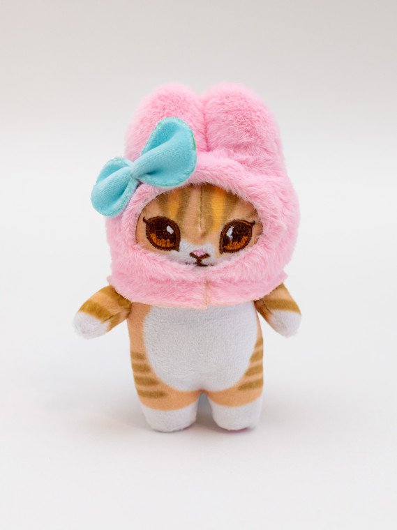 Игрушка-брелок Кот Pinky Hat