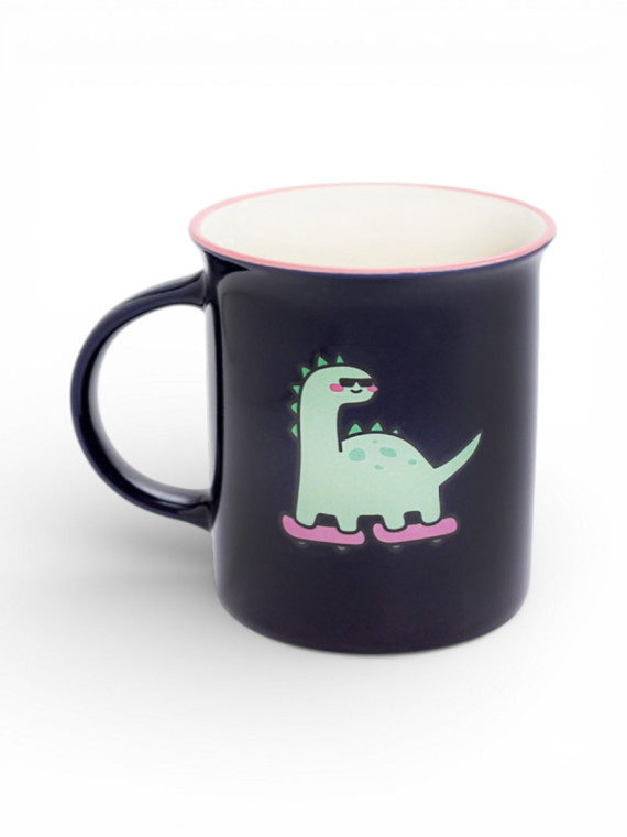 Кружка керамическая Dino skater