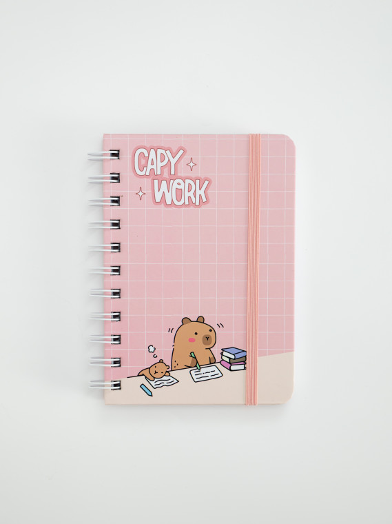 Блокнот А6 на спирали Capy Work