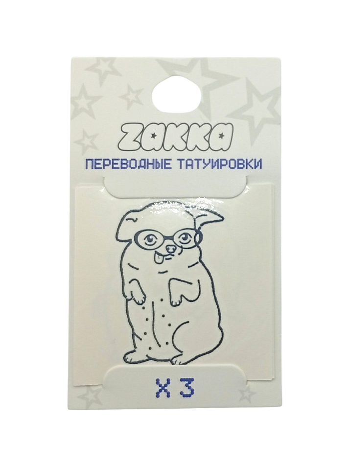 Тату переводные Meme dog and cats (набор/3 штуки) — фото 2