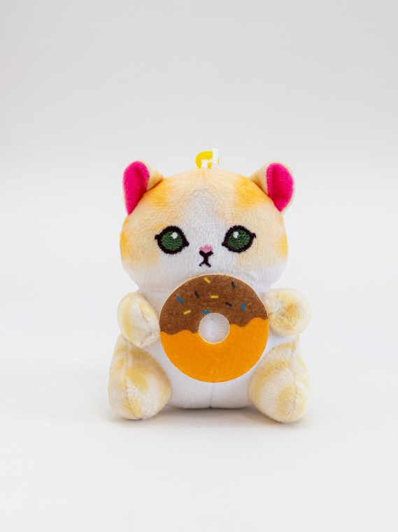 Игрушка-брелок Кот "Бублик"