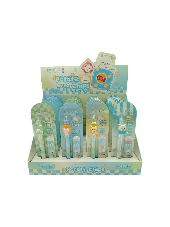 Карандаш автоматический Potato Chips со сменным грифелем — фото 2