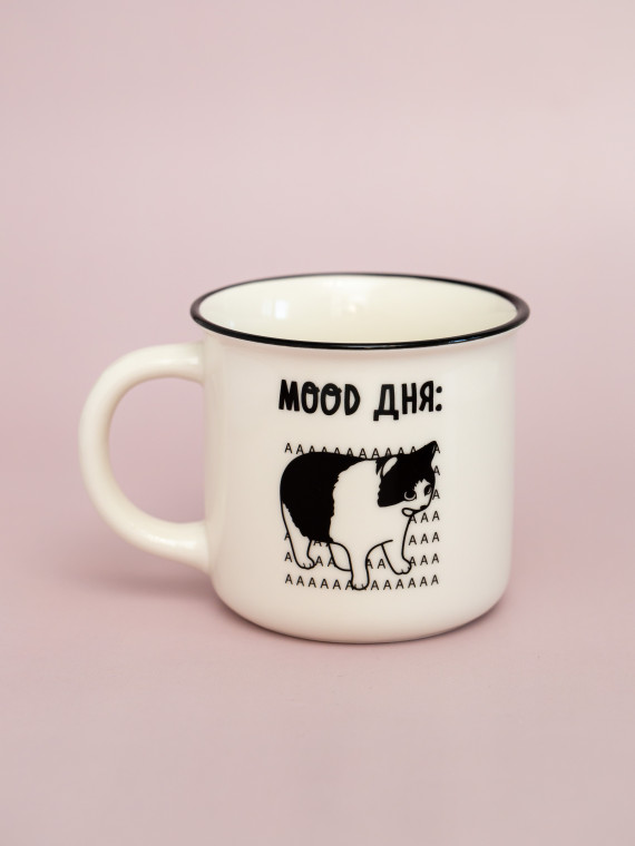 Кружка керамическая "Mood дня"